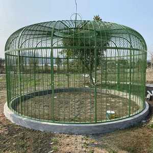 초대형 새장 야외 버드 케이지 닭장 철장 철제 공작 공원 대형 울타리 사육 앵무새 새 동물원 조류 사육장