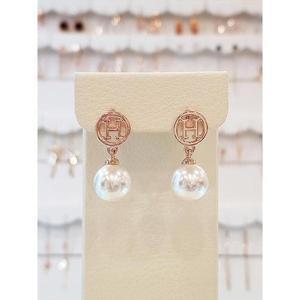 [볼라레] 세이브존01 선물 핑크골드 스카시 H 드롭 귀걸이 spe849 (S16218308)