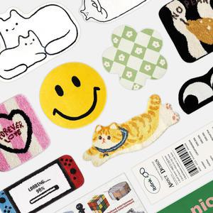 고급 디자인 러그 165종 1 사각 원형 거실 침실 아이 방 카페트 매트 캐릭터 동물 고양이