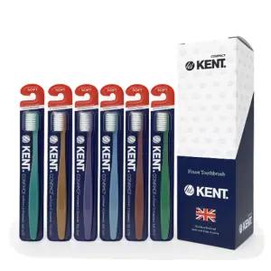 켄트 초극세모 칫솔 콤팩트 6입 영국왕실사용