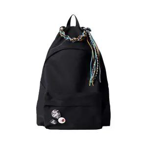 메온셀 CORD 트위스트 체인 스트랩 커넥티드 데이백BK