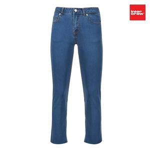 [인터크루] 여성 M톤 빈티지 슬림 앵클 데님블루ITT1EL71GBL