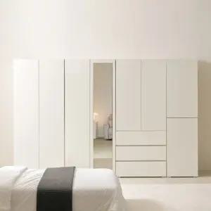 [초특가] 트리플 아델라 LPM 키큰장_푸시 2900 거울 옷장세트