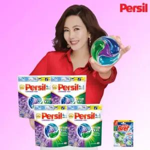 (일반/드럼 겸용)뉴퍼실 디스크 라벤더 26개입X4팩+브레프X1개(랜덤)