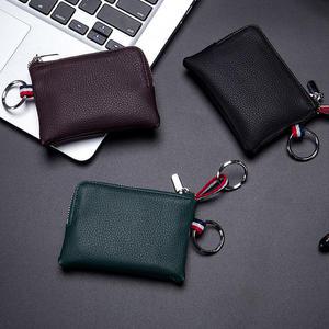 소가죽 카드지갑 여자 남자 동정 키 지갑