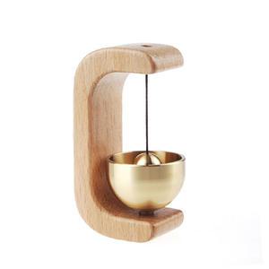 도어벨 원목 자석 부착식 풍경 현관종 초인종 개업식