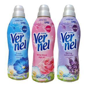 헨켈 버넬 고농축 섬유유연제 900mL 3개 프레쉬모닝 와일드로즈 스프링라벤더