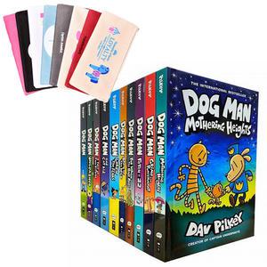 멀티파우치 도그맨 전집 18권 하드커버 Dog Man 영어원서 음원제공 영어도서 스콜