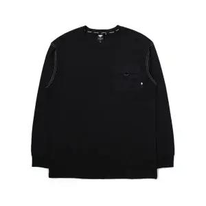 [다이나핏](대구신세계)면혼방 포켓포인트 포스트 남성 긴팔티 YMU23216 QSDM