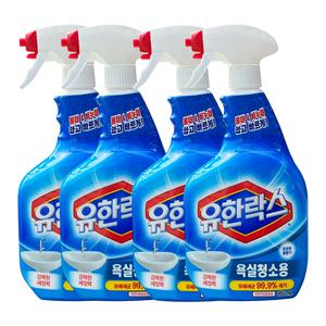 유한락스 욕실용 세정제 850ml 4입