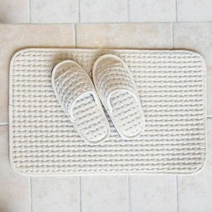 와플발매트 순면 세탁 발수건 호텔식 얇은 푹신한 화장실 욕실 주방발판 싱크대 현관 러그 발닦개 워셔블 미끄럼방지 논슬립 빨아쓰는발매트 40x60