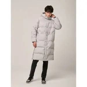 [하프클럽/컬럼비아]유니 컴포트 롱패딩 자켓 그레이