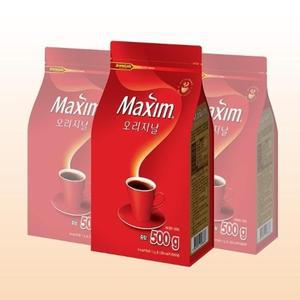 동서 맥심 오리지날 커피 500g x 3개/리필용