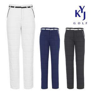 [김영주골프] 겨울 패딩 팬츠 밸트 히든밴드 남성 골프 패딩 바지 DOWMPT95