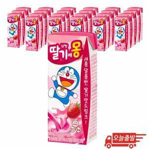 오늘출발 남양 딸기에몽 180ml 24개