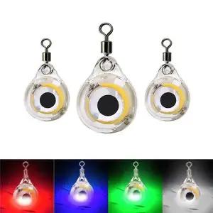 [999피싱]미니 눈알 집어등 10개입 LED 수중 케미 문어 쭈꾸미 갈치 갑오징어 채비