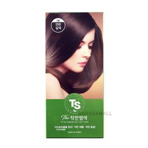 TS 더 착한 염색 7호 연한갈색 120g