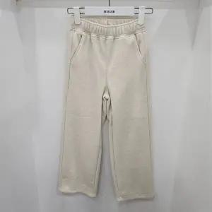 [에꼴리에]면 벨로아 본딩 와이드 바지 (24D1254)_US