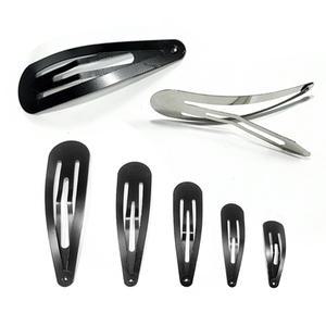 똑딱이 머리핀 클립 앞머리 똑딱핀 DIY 부자재 블랙3cm