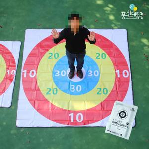 특대형 단체놀이 2.2M 양궁 놀이 양궁놀이 신발 신발던지기 신발양궁 과녁판 게임