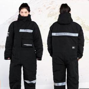 오토바이 방한 우주복 배달 일체형 동계 작업복 정비복