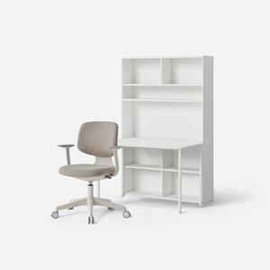 한샘 티오 단독책상 세트 5단 120cm+티오 책상의자 DIY