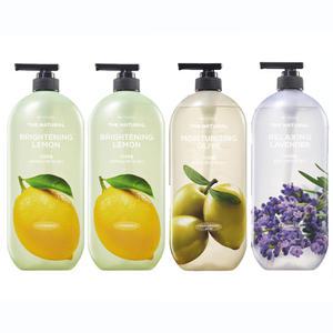 온더바디 NEW더내추럴 바디워시 레몬향 , 900g, 2개 +올리브향, 900g, 1개 + 라벤더향, 900g, 1개