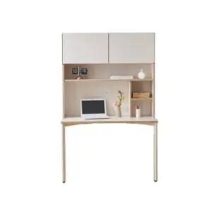 전면 책상책장세트 대학생 맞춤 공부테이블 5단 1200 선반형책상