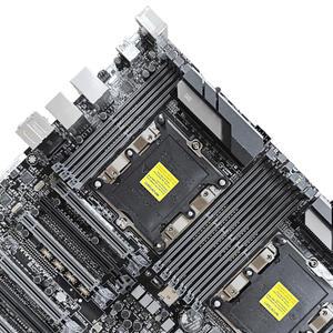 ASUS WS C621E SAGE/SERVERPC 워크스테이션 마더보드, 인텔 C621 LGA 3647 5218 5220S 6138 cpu12 * DDR4 지지대 Xeon 5118 cpu