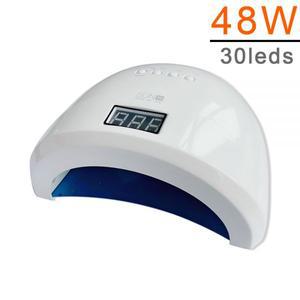 네일 젤 램프 UV 드라이기 SUNone 48W LED 건조기 폴리쉬 경화 110V-220V 아트 도구 용 기계 무료 배송