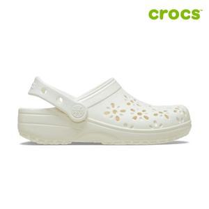 [크록스 정품] 클래식 플로럴 컷아웃 클로그 공용샌들 210927-0WV