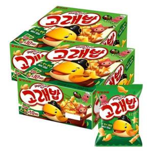 오리온 고래밥 볶음양념맛 미니 200g (10개입) x 2개