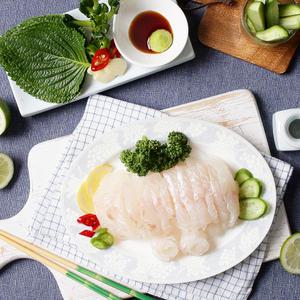 충남 서천 자연산 광어회 300g