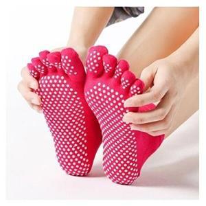 [셀러허브 1][HY6J250J_51DZ]막힘 필라테스 양말 핑크