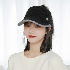 모자 골프 니트캡 겨울 방한 캠핑 등산 블랙 보온