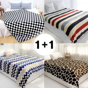 [2개세트] 모음전 대형담요 200x150 극세사 담요 이불 (10color)