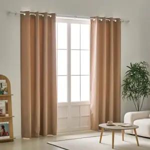 방한 커튼 모카235 암막 커튼 현관 창문 방풍 거실 커텐