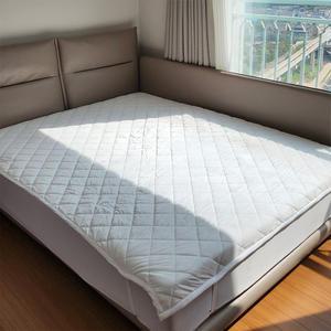 호텔식 사계절 튼튼한 고정밴드 알러지케어 누빔 SS Q L LK 매트리스 패드