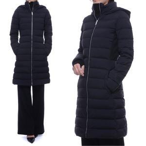 [버버리](마산점) 19FW 여성 후디드 푸퍼 코트 롱패딩 (8018557_BLACK_19F)