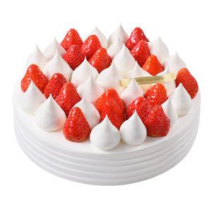 [파리바게뜨] 우유 생크림케이크(딸기A타입) 6호