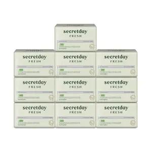 시크릿데이 프레쉬 유기농 슈퍼롱 오버나이트 8PX10팩