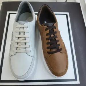 [에스콰이아][행복한백화점][에스콰이아]남성 경량 소가죽 밴딩 스니커즈 YACFHZ012