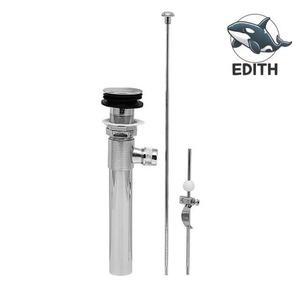 [기타]스테인레스 세면대 배수구 수동형 개폐 기계식 (WFH377V)