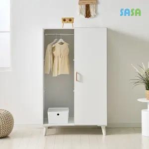 모모 800 E0 단문형 옷장(행거,선반)