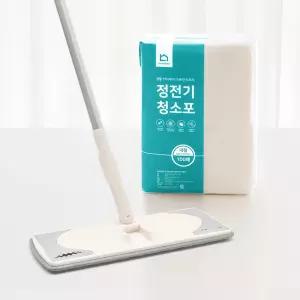 밀대걸레 특대형+정전기 청소포 대형 100매
