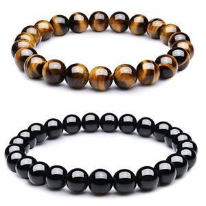 [제이커머스]호안석팔찌 흑요석 천연석 소원 행운 불교 오닉스 팔 오닉스팔찌 남자팔찌 커플팔찌 염주팔찌