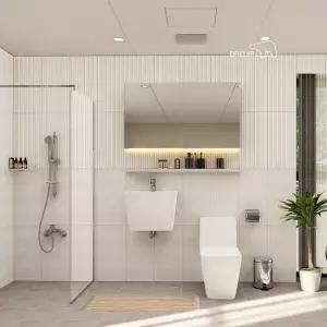 코지스퀘어 LED슬라이딩장 거실욕실 리모델링