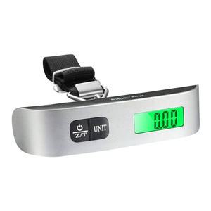 핸디형 저울 50kg T자 스트랩형 디지털 손저울 기내용 캐리어 수하물 무게 측정 여행용