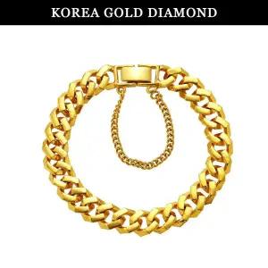 갤러리아 순금 팔찌 24K 여자 금팔찌 팔각 체인 37.5g