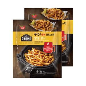 동원 퀴진 에어크리스피 양념감자 800g, 2개
